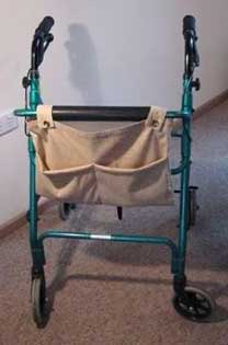 Totebag for walkers